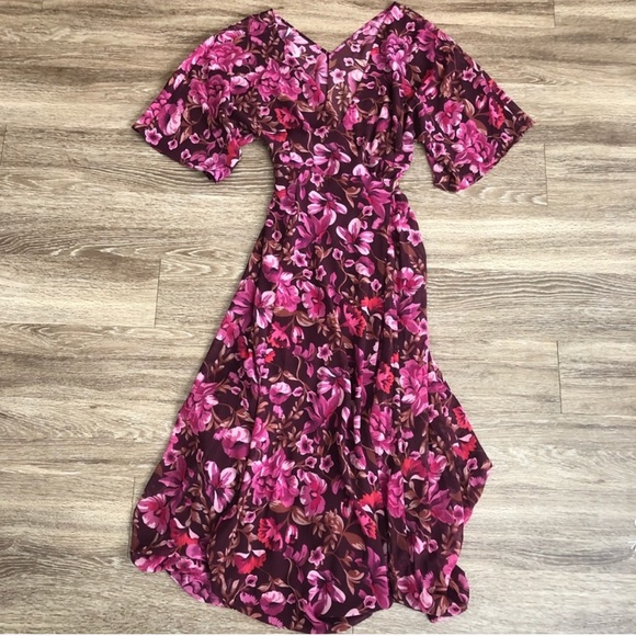 FAME & PARTNERS • jagger floral wrap gown - Picture 1 of 6